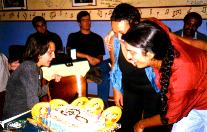 Apagando as velinhas